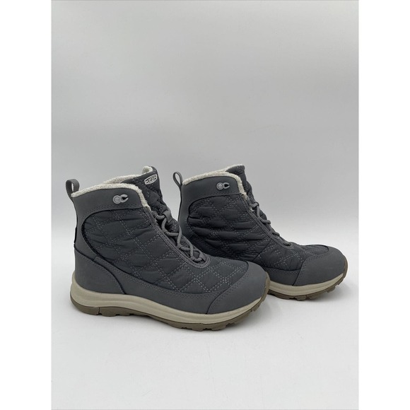 KEEN Women's Terradora 2 Wintry Waterproof Snow Boot, Magnet/Steel Grey Size 6.5 - Picture 1 of 5